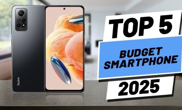 Top Budget Smartphones in India for 2025