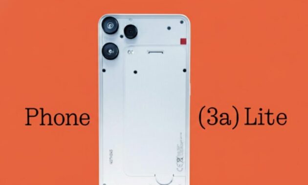 Nothing Phone 3a Lite