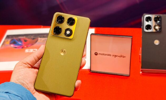 Motorola Signature: Snapdragon 8 Gen 5 & 165Hz Display Motorola Signature